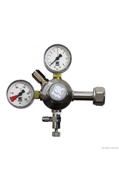 Редуктор CO2 для многоразовых баллонов Dupla CO2 Armatur Pro (80204)