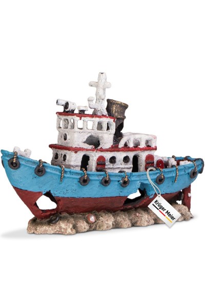 Декорация корабль Kruger Meier Shipwreck 28x9x18см (301220)