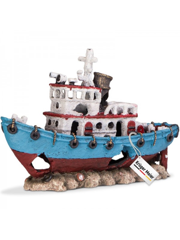 Декорація корабель Kruger Meier Shipwreck 28x9x18см (301220)