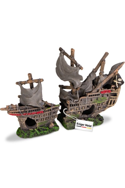 Декорация пиратский корабль Kruger Meier Pirate Ship 25x6x16см (251017)