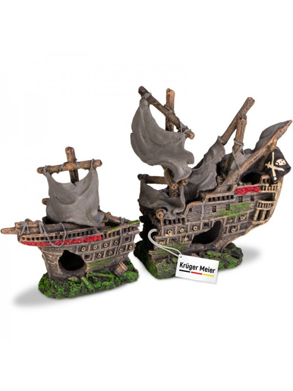 Декорація піратський корабель Kruger Meier Pirate Ship 25x6x16см (251017)