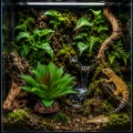 Искусственное растение Hobby Terra Succulent 2 10 см (37731) для террариума, акватерариума и палюдариума