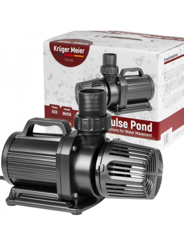Енергоефективний насос для ставка Kruger Meier StreamPulse Pond 15000 л/год із захистом