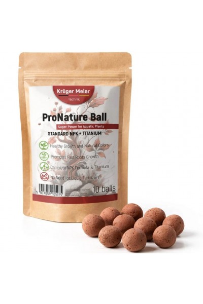Питательные шарики Kruger Meier ProNature Ball 10 для аквариумных и террариумных растений
