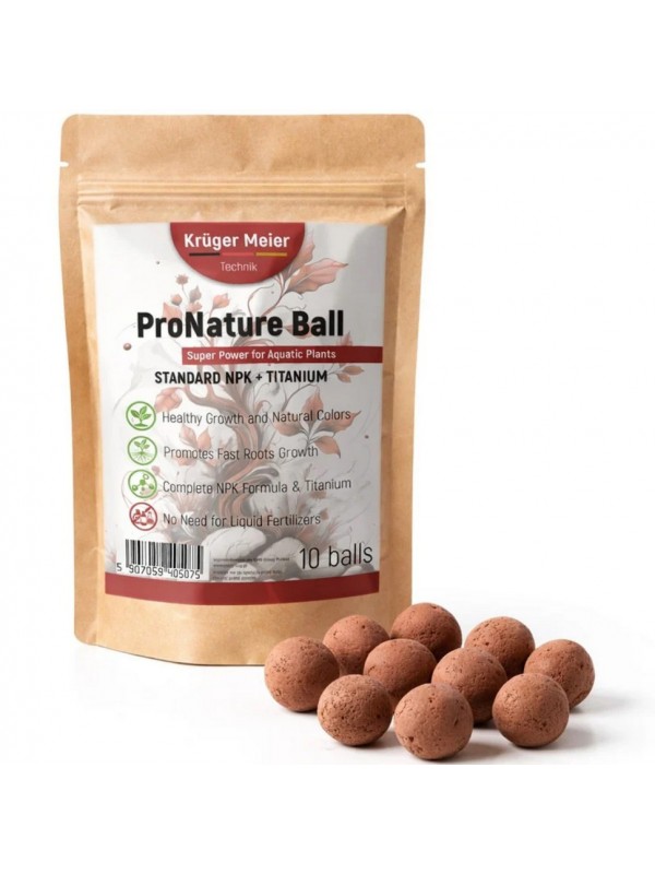 Питательные шарики Kruger Meier ProNature Ball 10 для аквариумных и террариумных растений