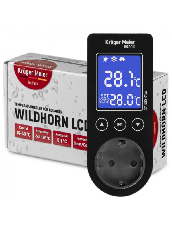 Цифровий термостат Kruger Meier Wildhorn LCD 1100Вт.