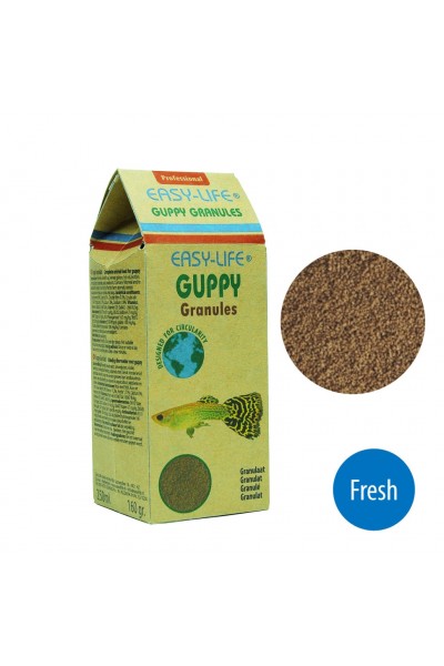Корм для живородячих риб Easy-Life Guppy granules 250мл. (ELP0250)