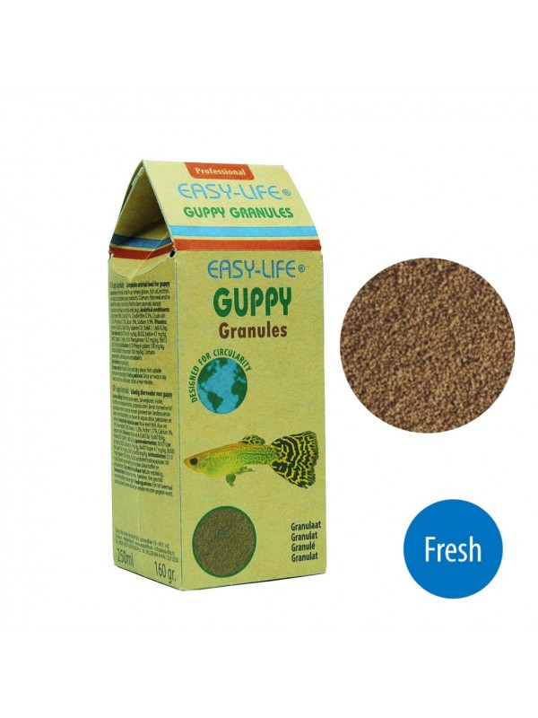 Корм для живородячих риб Easy-Life Guppy granules 250мл. (ELP0250)