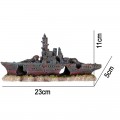 Декорація затонулий корабель Kruger Meier Battleship 23x5x11см (24411)