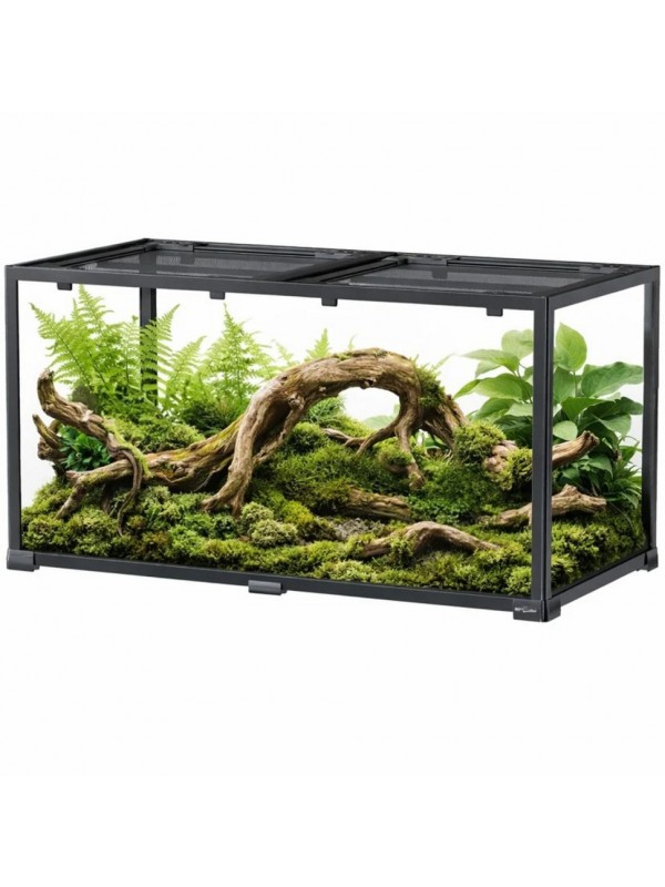 Террариум Repti-Zoo Super Vision 360 90x45x45 см (RKE361818) - стеклянный террариум для рептилий и амфибий.