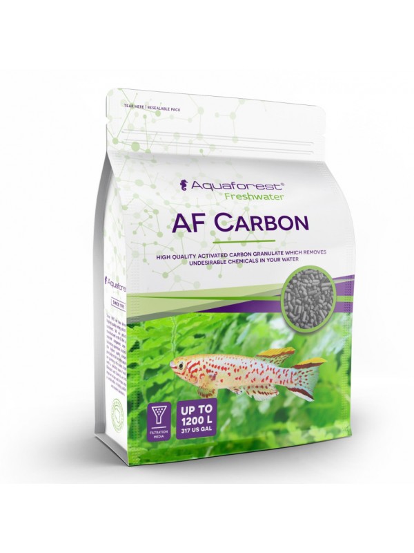 Наповнювач для абсорбуючій очищення, активоване вугілля Aquaforest Carbon Fresh 1000мл (739290)