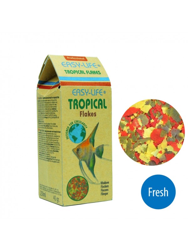Корм для всіх тропічних риб Easy-Life Tropical flakes 250мл. (ELT0250)