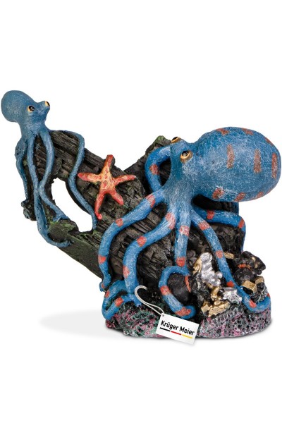 Декорация сокровища осьминога Kruger Meier Octopus Treasure 14x5.5x11.5см (151012)