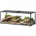 Террариум Repti-Zoo Super Vision 360 120x45x45 см (RKE1204545) - стеклянный террариум для рептилий и амфибий. Террариум Repti-Zoo Super Vision 360 120x45x45 см (RKE1204545) - стеклянный террариум для рептилий и амфибий.