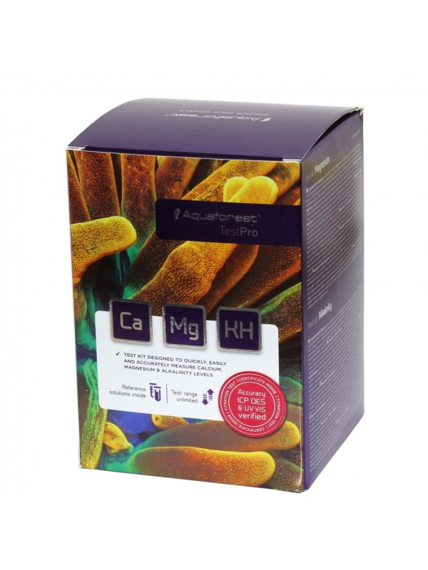 Набір тестів для морського акваріуму Aquaforest Test Pro Pack CA,KH,MG (733304)