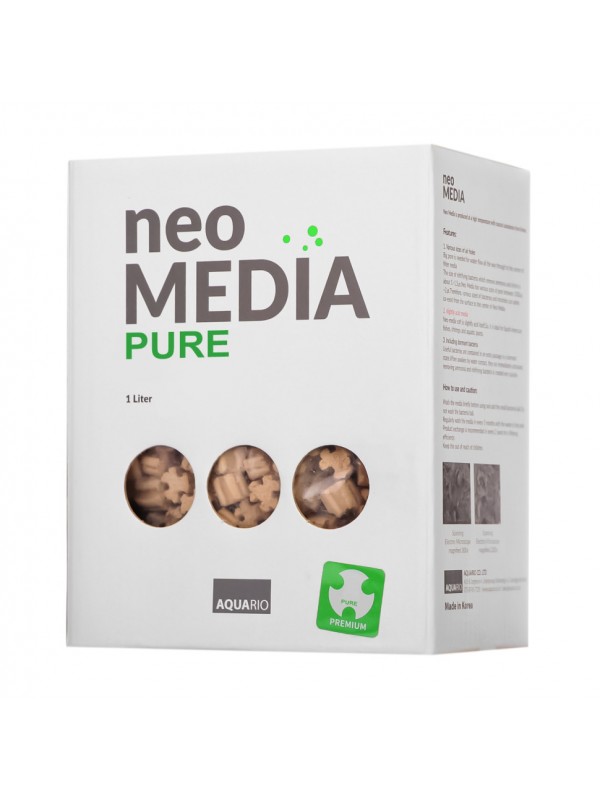 Наповнювач для біофільтрації з нейтральним pH Aquario Neo Media Pure S 5л