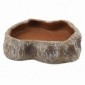 Миска для террариума Hobby Cera Dish Granite 2 13,5x10x3,5см (37801) поилка и кормушка под натуральный камень