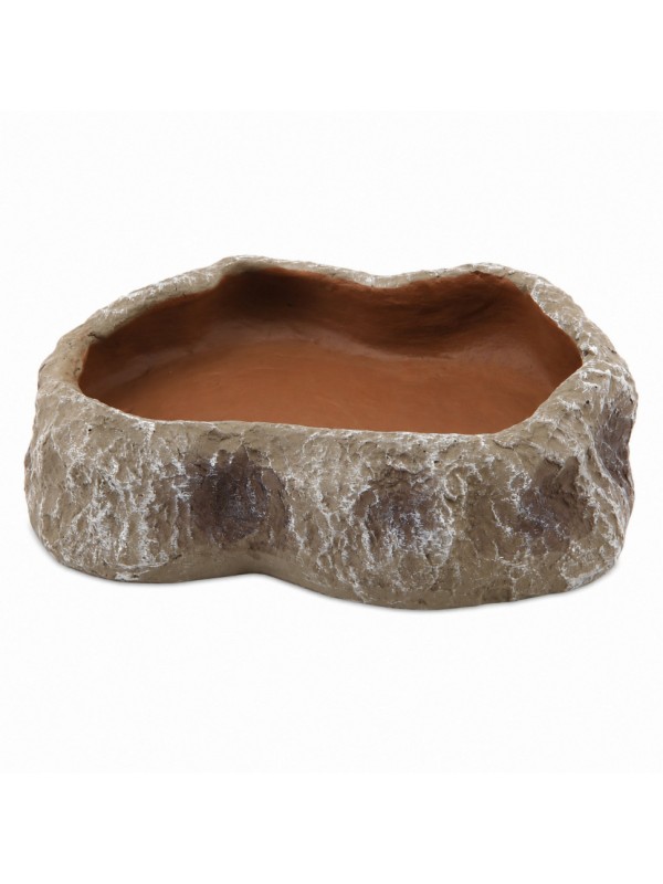 Миска для террариума Hobby Cera Dish Granite 2 13,5x10x3,5см (37801) поилка и кормушка под натуральный камень