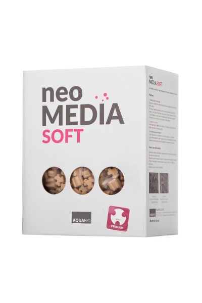 Наповнювач для біофільтрації зі зниженням pH Aquario Neo Media Soft S 5л