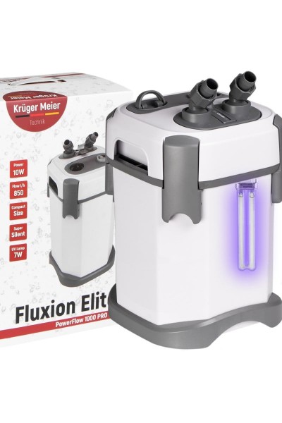 Внешний фильтр Kruger Meier Fluxion Elite 1000 UVC PRO для аквариумов 80-180 литров