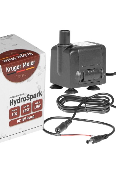 Помпа підйомна Kruger Meier HydroSpark 650 — міні насос 12V, 450 л/год