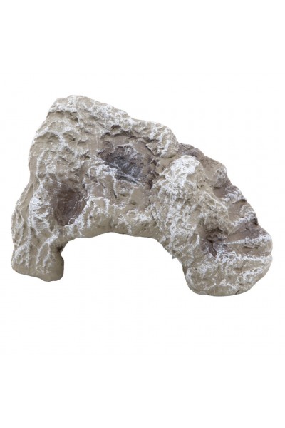 Декорація Hobby Cera Granite Cave 1 13×9×7,5 см - укриття для тераріуму, акваріума під натуральний камінь (37810)