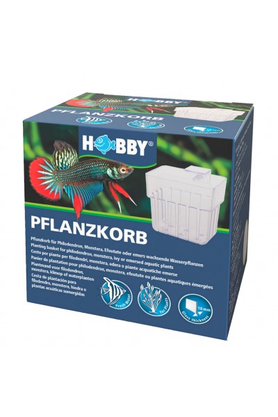 Контейнер для выращивания растений в аквариуме Hobby Plant basket 8×9×8см (61330)
