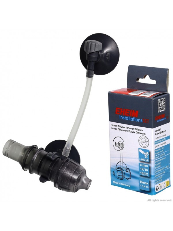Диффузор для внешнего фильтра Eheim diffuser 12/16мм и 16/22мм от 600 л/г (4004651)