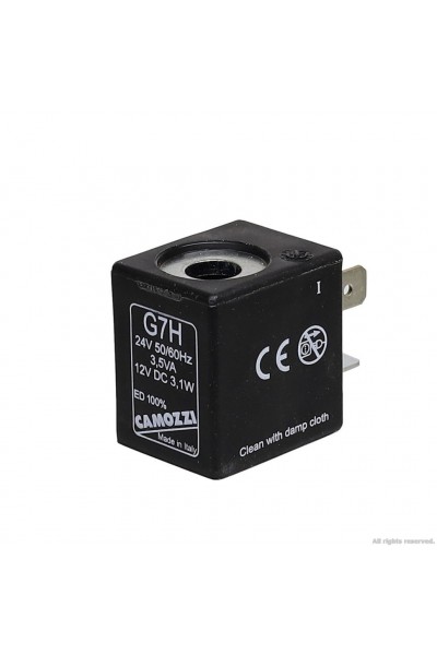 Катушка для электроклапана 3,1W Camozzi DC 12V/AC 24V (G7H)