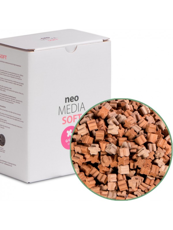 Наповнювач для біофільтрації зі зниженням pH Aquario Neo Media Soft Quad 5л