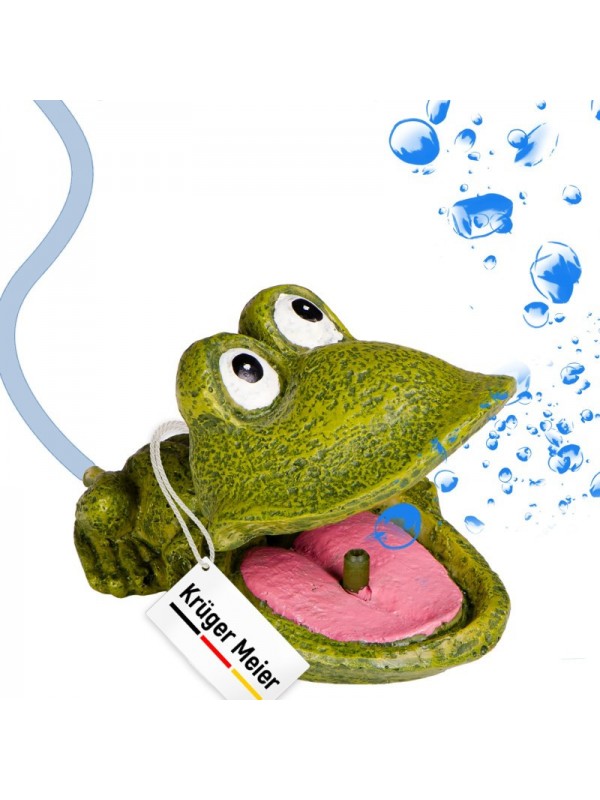 Декорація весела жаба Kruger Meier Froggy Bubble 11x8x5см (1185)