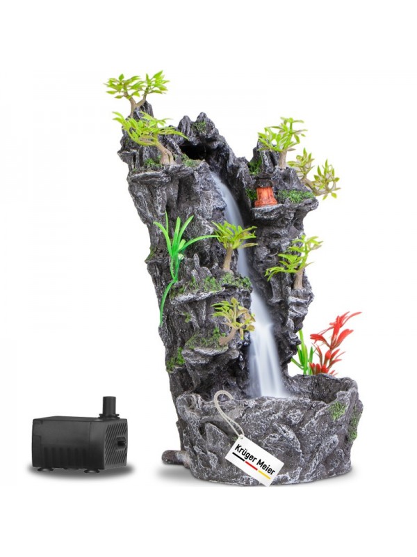 Декорація піскопад для акваріума Kruger Meier Waterfall XL 20x15x31см (191829)