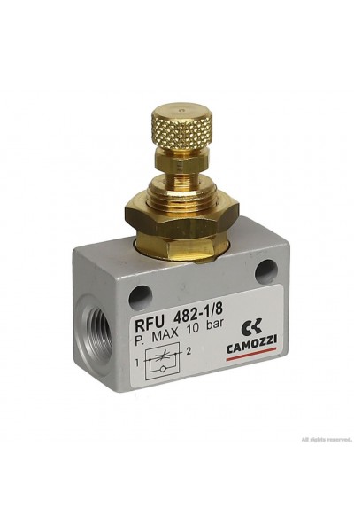 Пневмодросель Camozzi RFU 482-1/8 (RFU 482-1/8)