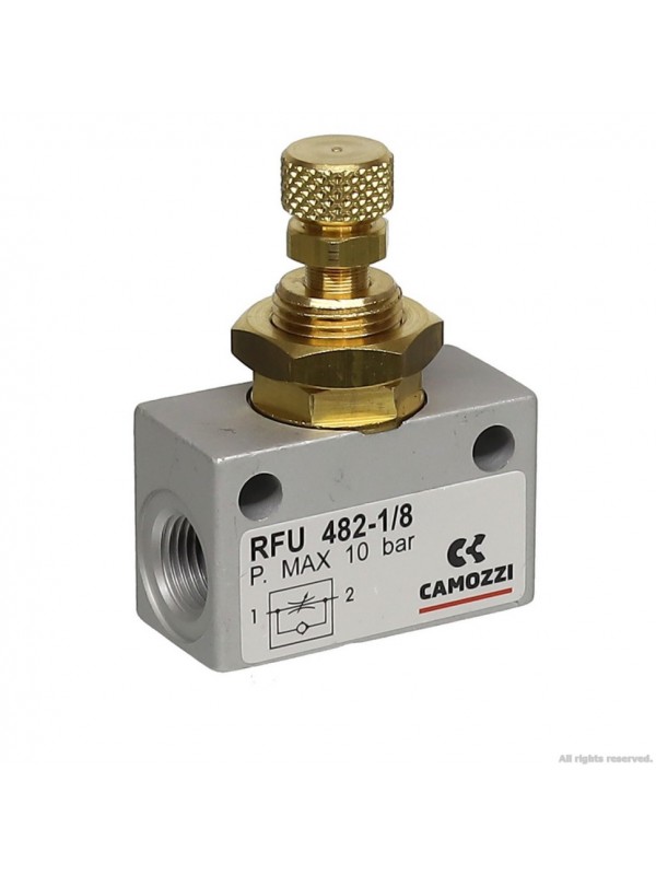 Пневмодросель Camozzi RFU 482-1/8 (RFU 482-1/8)