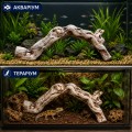 Декорация Hobby Cera Root 2 36,5×16,5×11,5 см - керамическая коряга для аквариума и террариума (37821)