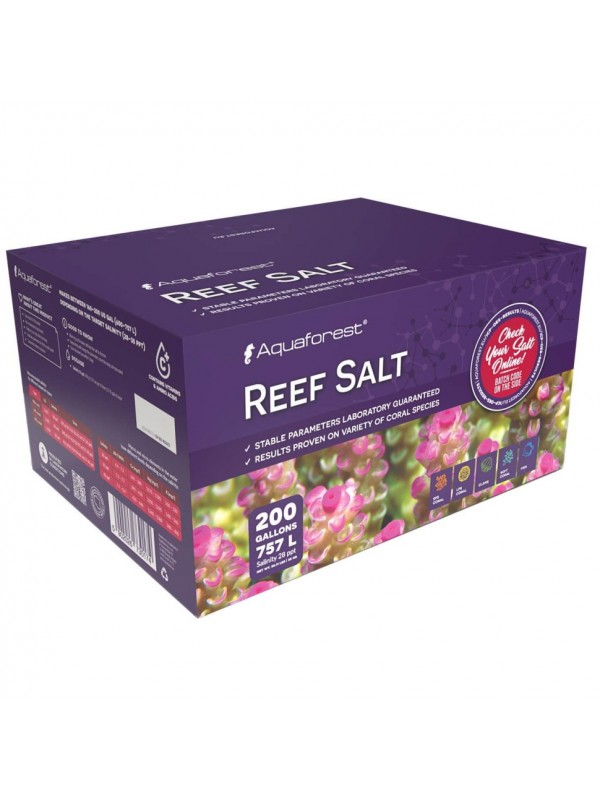 Сіль для рифових акваріумів Aquaforest Reef Salt 25кг