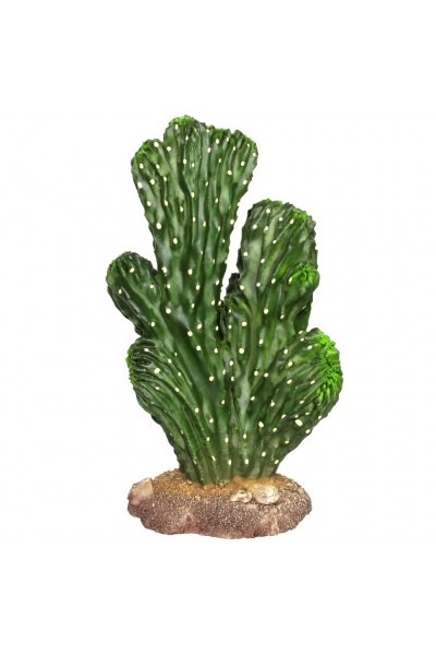 Декорация искусственный кактус Hobby Cactus Victoria 1 11x8x19см (37019)