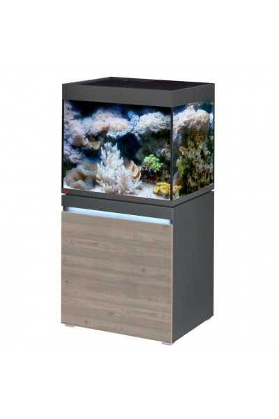 Аквариумный морской комплект Eheim incpiria marine 230 graphit/rustic oak с тумбой (0692517) под заказ