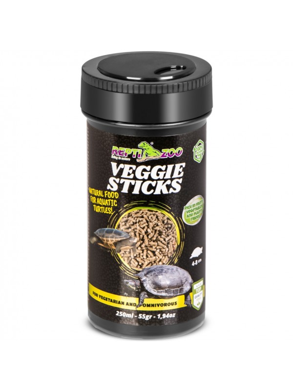 Корм рослинний для черепах з вітамінами Repti-Zoo Veggie Sticks 250мл.