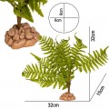 Искусственное растение, папоротник Terrario 32x15x32см (330)
