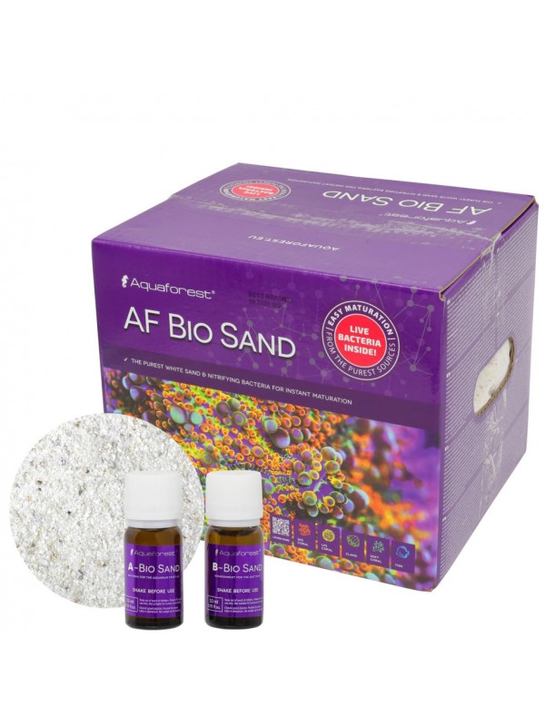 Живий пісок для морського акваріуму Aquaforest AF Bio Sand 10кг 0.5-1.5мм