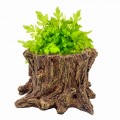 Декорація Hobby Wildwood Stump 15×14,5×9 см - декоративний пень, поїлка, горщик для тераріуму (40849)