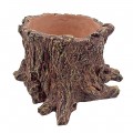 Декорація Hobby Wildwood Stump 15×14,5×9 см - декоративний пень, поїлка, горщик для тераріуму (40849)
