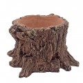 Декорація Hobby Wildwood Stump 15×14,5×9 см - декоративний пень, поїлка, горщик для тераріуму (40849)