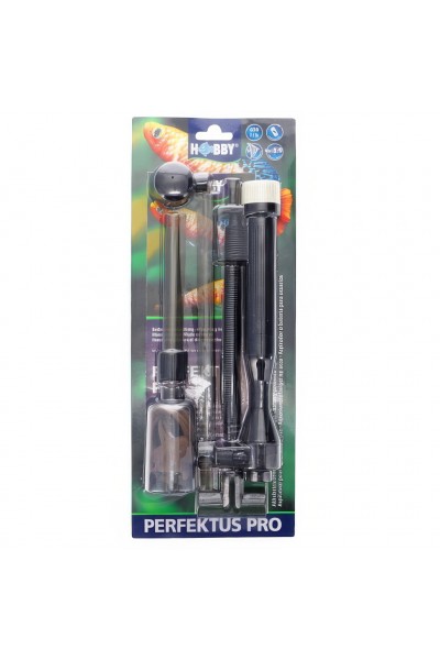 Сифон для грунту акумуляторний Hobby Perfektus Pro (10605)