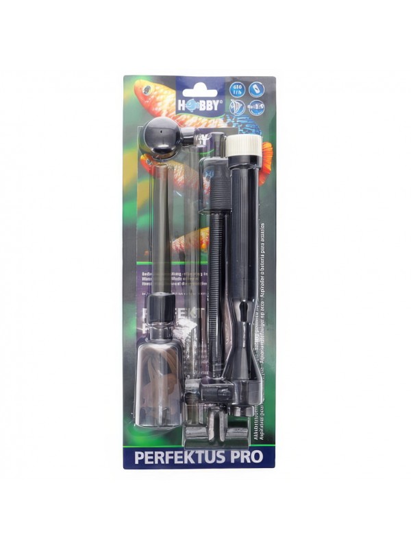 Сифон для грунту акумуляторний Hobby Perfektus Pro (10605)