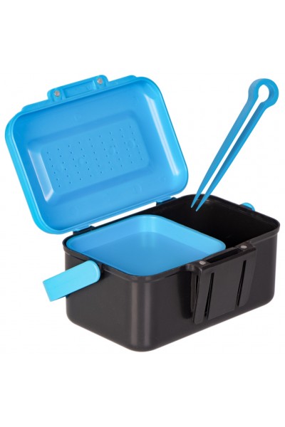 Подвійний контейнер для живого корму Terrario Live Food Box 13x9x7см