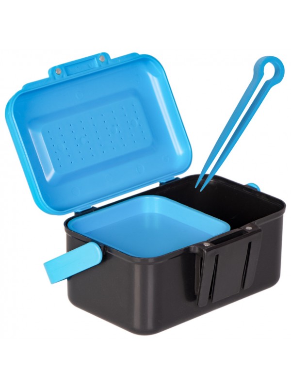 Подвійний контейнер для живого корму Terrario Live Food Box 13x9x7см