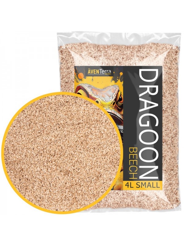 Натуральная древесная подстилка Aventerra Sweden DRAGOON Beech Small 4 л для грызунов, пауков и рептилий