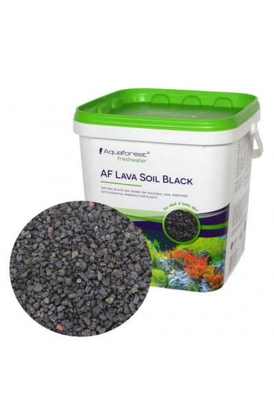 Субстрат для растений лава черная Aquaforest AF Lava Black Soil 5л. (738606)